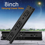 2pcs Mini Short Drawer Slides Furniture Guide Rail Full Extension Kitchen Cupboard Hardware 8in In Australia - Darrahopens
