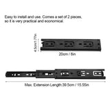 2pcs Mini Short Drawer Slides Furniture Guide Rail Full Extension Kitchen Cupboard Hardware 8in In Australia - Darrahopens
