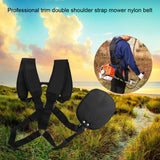 Professional Trimmer Double Shoulder Strap Mower Nylon Belt for Brush Cutter Garden Lawn In Australia - Darrahopens