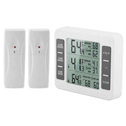 Wireless Digital Audible Alarm Refrigerator Thermometer with 2PCS Sensor Min/Maximum Display In Australia - Darrahopens