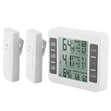 Wireless Digital Audible Alarm Refrigerator Thermometer with 2PCS Sensor Min/Maximum Display In Australia - Darrahopens