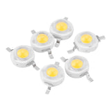 1W High Power LED Beads Light Emitting Diode Chips SMD for DIY Lighting Fixtures Warm White