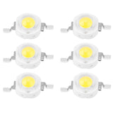 1W High Power LED Beads Light Emitting Diode Chips SMD for DIY Lighting Fixtures White