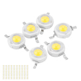 3W High Power LED Beads Light Emitting Diode Chips SMD for DIY Lighting Fixtures White