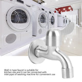 304 Stainless Steel Single Lever Faucet Tap for Laundry Washing Machine Home Kitchen Garden In Australia - Darrahopens