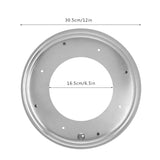 12inch Round Shape Galvanized Turntable Rotating Swivel Plate Kitchen Display Table Hardware In Australia - Darrahopens