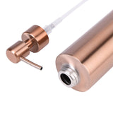 Stainless Steel Kitchen Bathroom Countertop Hand Pump Liquid Soap Dispenser Lotion Bottle 350ML