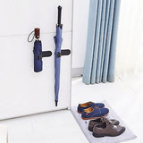 Black Plastic Self Adhesive Umbrella Holder Car Storage Rack Hanger Home Wall Hook In Australia - Darrahopens