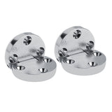 2Pcs Zinc Alloy Self Supporting Folding Table Hinges Home Flap Tables Furniture Oval Hardware