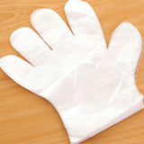 50pcs/Bag PE Clear Disposable Gloves Safe for Food Preparing Medical Restaurant Hairdressing In Australia - Darrahopens