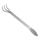 Stainless Steel Root Rake 3-Prong Loosen Soil Bonsai Tree Tools with Ergonomic Handle In Australia - Darrahopens