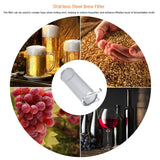 300 Micron Stainless Steel Homemade Brew Beer Hop Mesh Filter Strainer #1 10 x 25.5cm