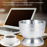 Stainless Steel Mortar and Pestle Mixing Grinding Bowl Set Kitchen Garlic Grinder Tool In Australia - Darrahopens