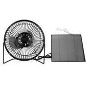 USB Solar Panel Powered Mini Portable Fan for Cooling Ventilation Home Travelling Fishing In Australia - Darrahopens