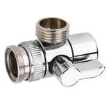 Bathroom Kitchen Basin Sink Faucet Splitter Diverter Valve To Hose Adapter M24