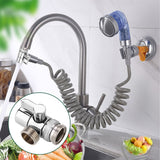 Bathroom Kitchen Basin Sink Faucet Splitter Diverter Valve To Hose Adapter M24