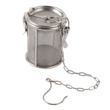 Stainless Steel Tea Ball Strainer Soup Seasonings Seperation Basket Spice Filter 8 x 10cm In Australia - Darrahopens