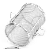 Stainless Steel Tea Ball Strainer Soup Seasonings Seperation Basket Spice Filter 8 x 10cm In Australia - Darrahopens