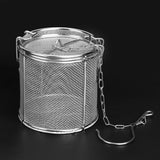 Stainless Steel Tea Ball Strainer Soup Seasonings Seperation Basket Spice Filter 10 x 10cm In Australia - Darrahopens