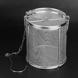 Stainless Steel Tea Ball Strainer Soup Seasonings Seperation Basket Spice Filter 12 x 13cm In Australia - Darrahopens