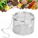 Stainless Steel Tea Ball Strainer Soup Seasonings Seperation Basket Spice Filter 14 x 10cm In Australia - Darrahopens
