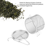 Stainless Steel Tea Ball Strainer Soup Seasonings Seperation Basket Spice Filter 14 x 10cm