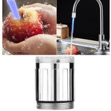Temperature Sensing Color Changing LED Light Water Faucet Tap Kitchen Bathroom Attachment