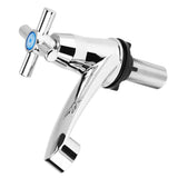 ABS Plastic Single Cold Faucet Water Tap Bathroom Basin Kitchen Sink Accessories(Cross G1/2)