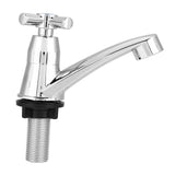 ABS Plastic Single Cold Faucet Water Tap Bathroom Basin Kitchen Sink Accessories(Cross G1/2)