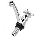 ABS Plastic Single Cold Faucet Water Tap Bathroom Basin Kitchen Sink Accessories(Cross G1/2)
