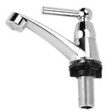 ABS Plastic Single Cold Faucet Water Tap Bathroom Basin Kitchen Sink Accessories(Straight G1/2)