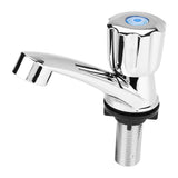 ABS Plastic Single Cold Faucet Water Tap Bathroom Basin Kitchen Sink Accessories(Shutter G1/2) In Australia - Darrahopens