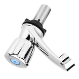 ABS Plastic Single Cold Faucet Water Tap Bathroom Basin Kitchen Sink Accessories(Shutter G1/2)