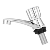ABS Plastic Single Cold Faucet Water Tap Bathroom Basin Kitchen Sink Accessories(Shutter G1/2)