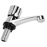 ABS Plastic Single Cold Faucet Water Tap Bathroom Basin Kitchen Sink Accessories(Shutter G1/2)