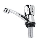 ABS Plastic Single Cold Faucet Water Tap Bathroom Basin Kitchen Sink Accessories(Diamond G1/2) In Australia - Darrahopens