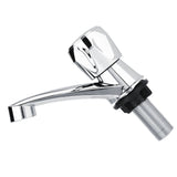 ABS Plastic Single Cold Faucet Water Tap Bathroom Basin Kitchen Sink Accessories(Diamond G1/2)