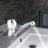 ABS Plastic Single Cold Faucet Water Tap Bathroom Basin Kitchen Sink Accessories(Diamond G1/2)