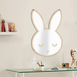 Nordic Acrylic Decorative Mirror Wall Sticker Decal Children Kids Room Art Home Decor #Rabbit In Australia - Darrahopens