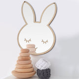 Nordic Acrylic Decorative Mirror Wall Sticker Decal Children Kids Room Art Home Decor #Rabbit In Australia - Darrahopens