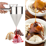 Stainless Steel Baking Funnel Cake Desserts Cooking Tools with Rack for Home Kitchen Bakery Use In Australia - Darrahopens