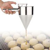 Stainless Steel Baking Funnel Cake Desserts Cooking Tools with Rack for Home Kitchen Bakery Use In Australia - Darrahopens