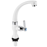 ABS Plastic Single Cold Faucet Water Tap Kitchen Sink Bathroom Basin Accessories G1/2(Straight) In Australia - Darrahopens