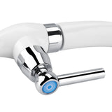 ABS Plastic Single Cold Faucet Water Tap Kitchen Sink Bathroom Basin Accessories G1/2(Straight)