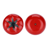 Tomato Shaped Mechanical 60 Minutes Countdown Timer Kitchen Cooking & Baking Helper 6.3 x 4.5cm