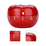 Tomato Shaped Mechanical 60 Minutes Countdown Timer Kitchen Cooking & Baking Helper 6.3 x 4.5cm