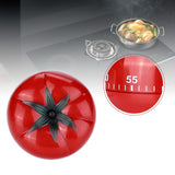 Tomato Shaped Mechanical 60 Minutes Countdown Timer Kitchen Cooking & Baking Helper 6.3 x 4.5cm