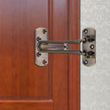 Heavy Duty Zinc Alloy Safety Guard Security Door Lock Latch for Home Hotel Door (Bronze) In Australia - Darrahopens