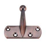 Heavy Duty Zinc Alloy Safety Guard Security Door Lock Latch for Home Hotel Door (Red Bronze)