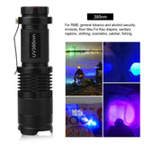 UV Ultra LED Flashlight Blacklight Light Inspection Lamp Torch 395nM